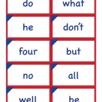 Kindergarten Sight Word Flash Cards – Free Printable – A Pretty   Free Printable Flash Cards