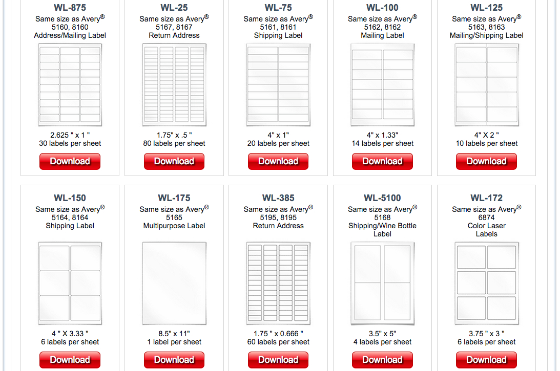 Label Templates For Pages For A Mac Released | Worldlabel Blog - Free Printable File Labels