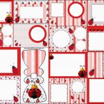 Ladybugs: Free Printable Invitations. | Oh My Fiesta! In English   Free Printable Ladybug Invitations