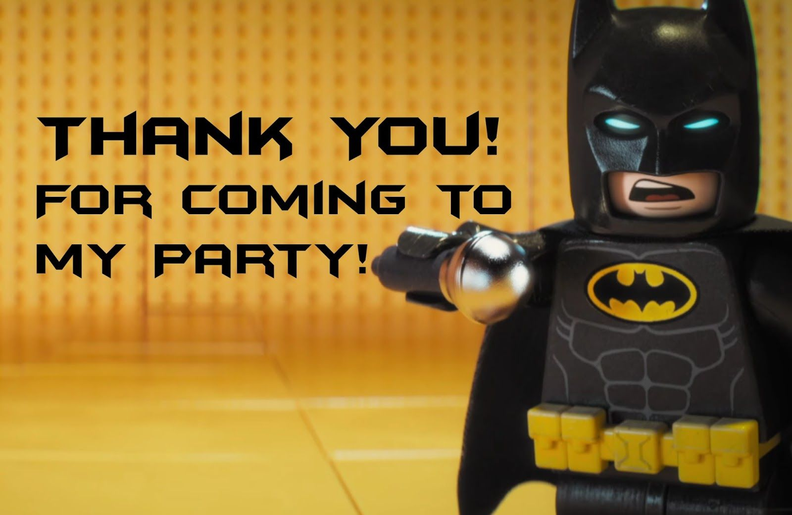 Lego Batman Thank You Cards | Lego Batman-Super Heros Printables - Free Printable Lego Batman