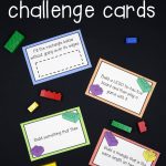 Lego Challenge Cards   The Stem Laboratory   Free Printable Kindergarten Task Cards