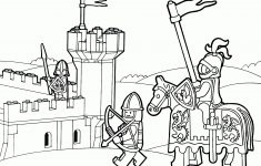 Lego Duplo Knights Coloring Page For Kids, Printable Free. Lego - Free Printable Pictures Of Knights