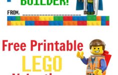 Lego Valentine Cards - Free Printable | It Is A Keeper - Free Printable Lego Star Wars Valentines