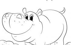 letter h is for hippopotamus coloring page free printable coloring free printable hippo coloring pages Letter H Is For Hippopotamus Coloring Page | Free Printable Coloring - Free Printable Hippo Coloring Pages