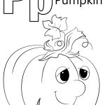 Letter P Is For Pumpkin Coloring Page | Free Printable Coloring Pages   Free Printable Pumpkin Coloring Pages