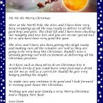 Letters From Father Christmas Free Letter Santa New Personalized   Free Personalized Printable Letters From Santa Claus