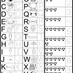 Letters & Numbers Tracing Worksheet | Printable Worksheets   Free Printable Tracing Letters And Numbers Worksheets