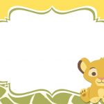 Lion King Baby Shower Table Decorating Kit Clipart | Summer   Free Printable Lion King Baby Shower Invitations