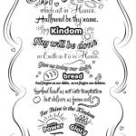Lord's Prayer Doodle Coloring Page | Free Printable Coloring Pages   Free Printable Lord's Prayer Coloring Pages