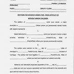 Louisiana Succession Forms – Free Louisiana Small Estate Affidavit   Free Printable Divorce Papers For Louisiana