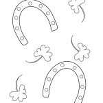 Lucky Horseshoe Coloring Page | Kids Arts & Crafts | Coloring Pages   Free Printable Horseshoe Coloring Pages