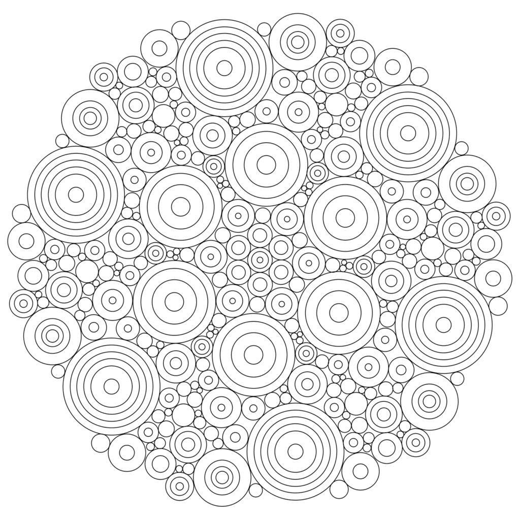 Mandala Coloring For Kids - Opulent Design Free Printable Mandala - Free Printable Mandala Coloring Pages