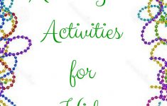 Mardi Gras Activities For Kids - Free Printable Mardi Gras Games