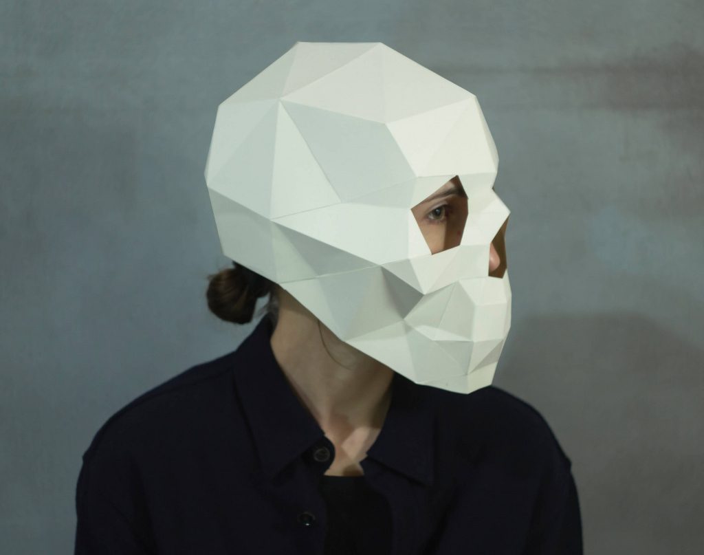 Mask: Free Template Paper Mask Pattern. Paper Mask Pattern In Free ...