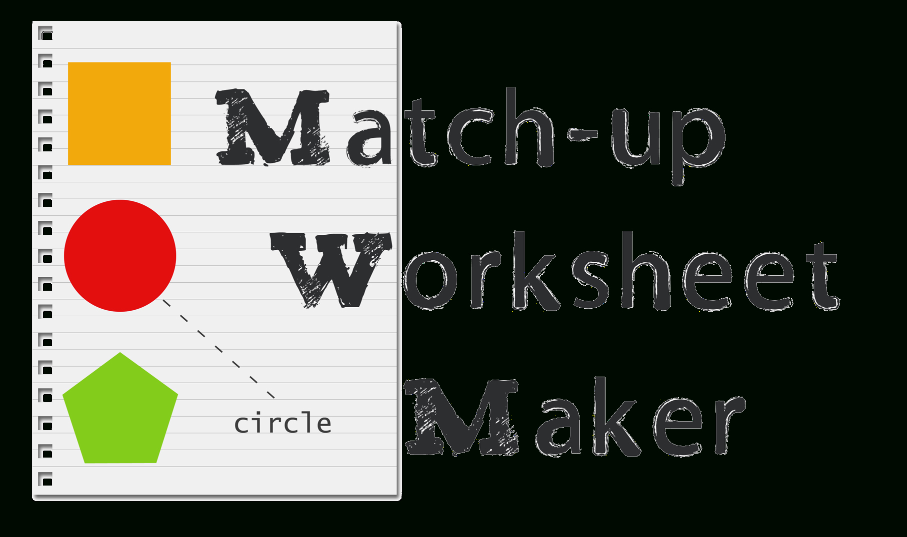 Matching Worksheet Maker: Create Custom Printable Worksheets - Make Your Own Worksheets Free Printable