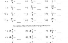 Math Worksheets For Sixth Grade Students | Printable Worksheet Page - Free Printable Math Worksheets 6Th Grade Order Operations