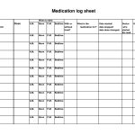Medication Log Sheet Template | Cabin | Pinterest | Medication Log   Free Printable Daily Medication Chart