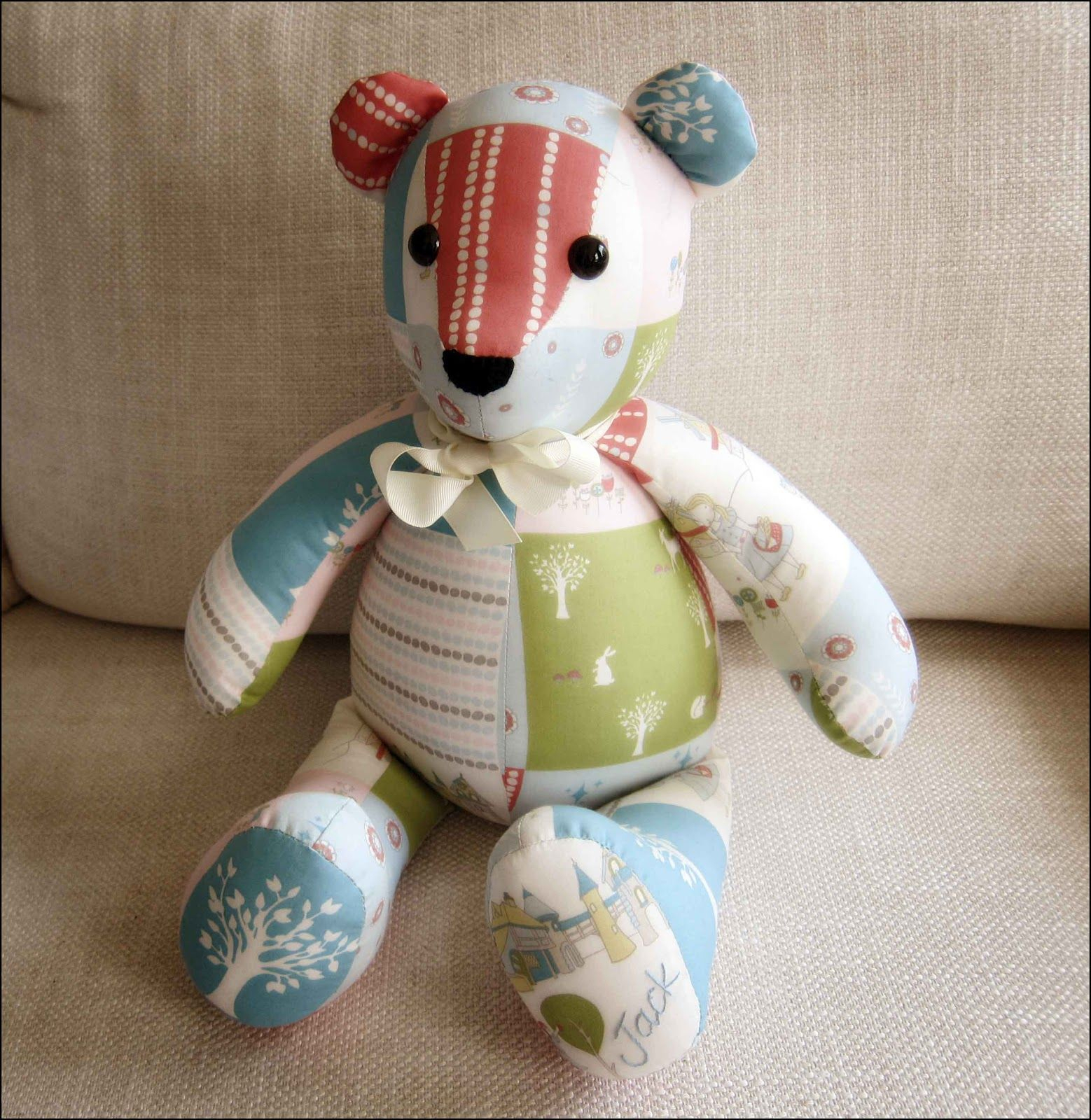 Memory Bear Pattern Free | Emily | Teddy Bear Sewing Pattern, Teddy - Free Teddy Bear Patterns Printable