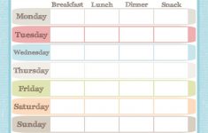 Menu Planner And Grocery List Printable Set – Juggling Act Mama – Free Printable Grocery List And Meal Planner