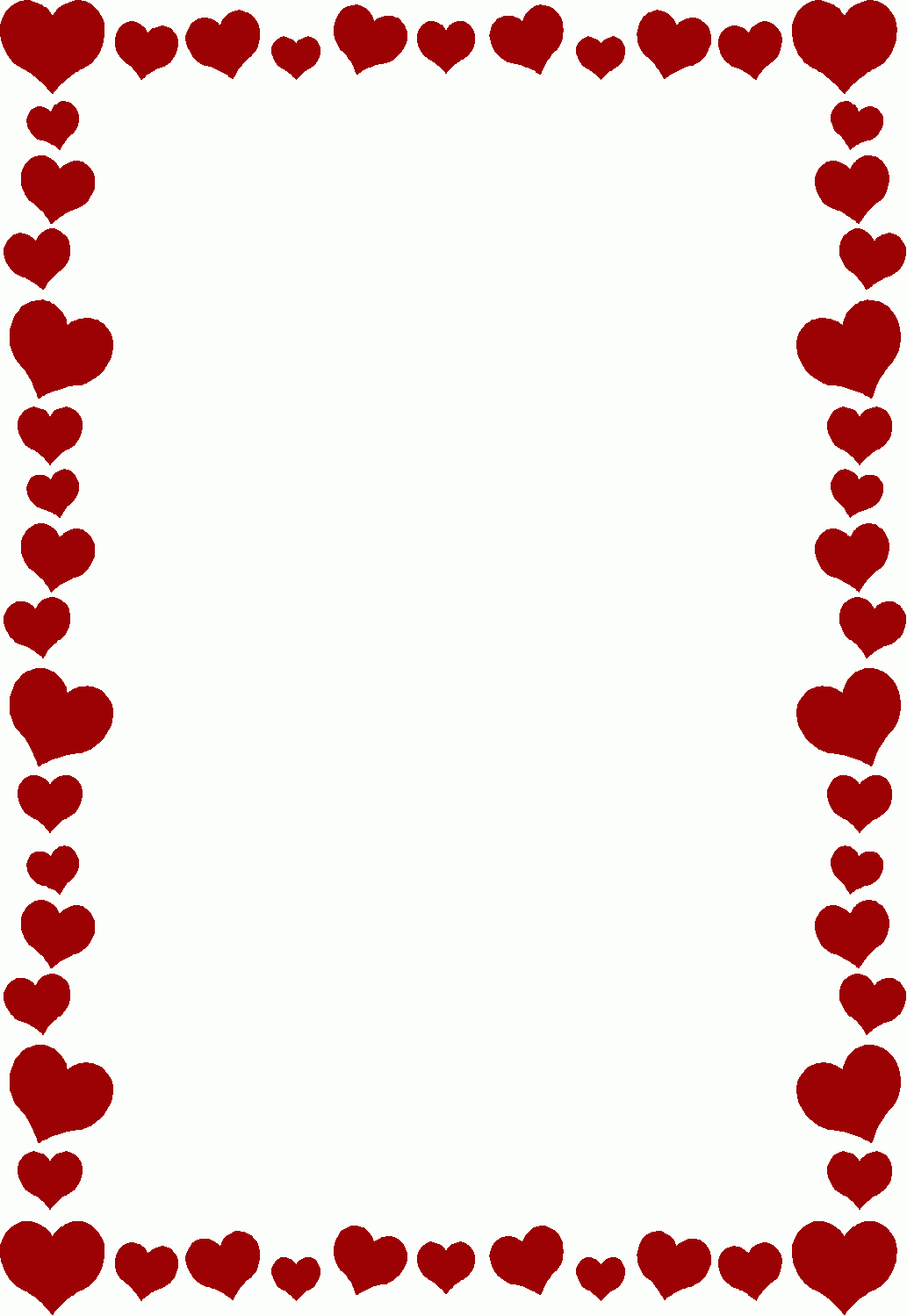 Microsoft Free Printable Heart Borders - 9.18.kaartenstemp.nl • - Free Printable Heart Designs