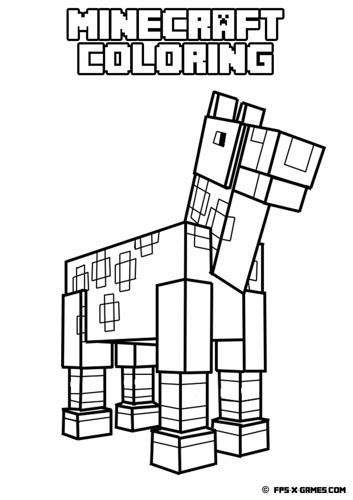 Minecraft Coloring Pages Printable Home 1131×1600 Attachment - Free Printable Minecraft Activity Pages