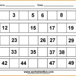 Missing Numbers Worksheets. Number. Alistairtheoptimist Free   Free Printable Missing Number Worksheets