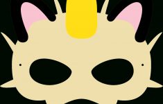 Moldes Coloridos De Máscaras Infantis - Pokemon, X-Men, Super Heróis - Free Printable Pokemon Masks