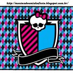 Monster High: Free Printable Labels And Toppers. | Oh My Fiesta! In   Free Printable Monster High Stickers