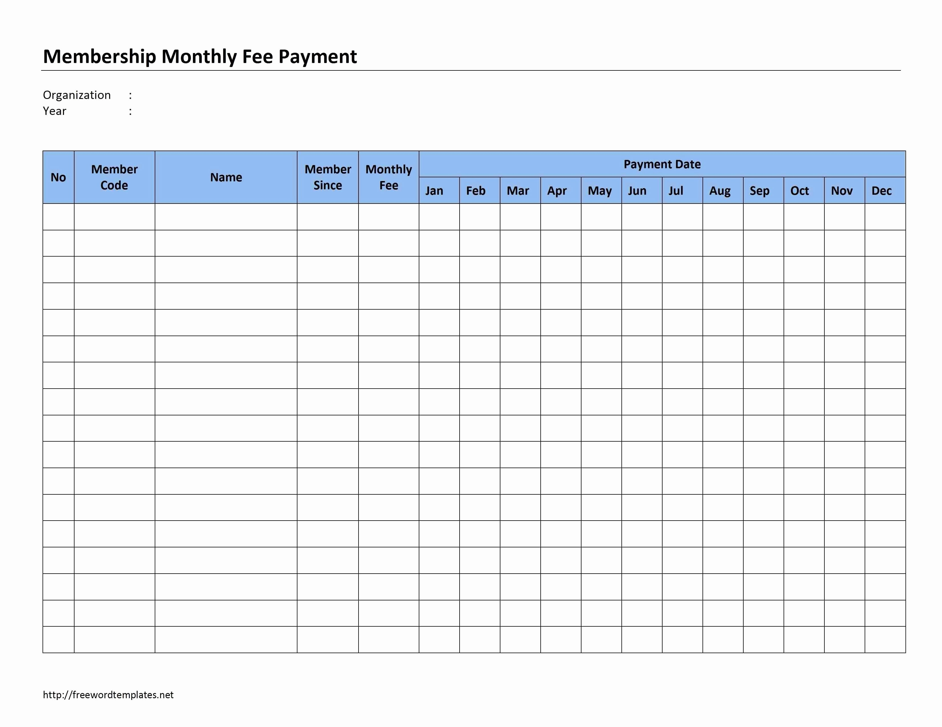 Monthly Bill Organizer Template Excel Free Printable Bill Payment - Free Printable Bill Organizer