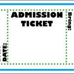 Mormon Share } Admission Ticket | Party :p | Ticket Template, Movie   Free Printable Admission Ticket Template