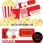 Movie Night Teacher Appreciation Gift With Free Printables   Free Popcorn Teacher Appreciation Printable