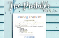moving checklist free printable tastefully eclectic free printable moving checklist and planner Moving Checklist { Free Printable } - Tastefully Eclectic - Free Printable Moving Checklist And Planner