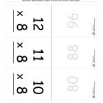 Multiplication Flashcards (0 12) | Free Printable Children's   Flash Cards Multiplication Free Printable