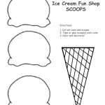 Multiplication Ice Cream Scoops Printable – Ezzy   Ice Cream Cone Template Free Printable