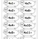 Multiplication Times Tables Worksheets – 2, 3 & 4 Times Tables   Free Printable Multiplication Fact Sheets