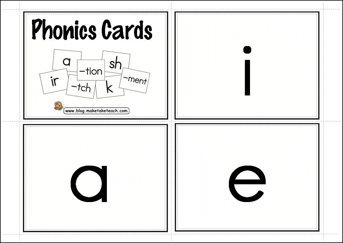 My Favorite Resources For Dyslexia And Learning Disabilities - Free Printable Blending Cards