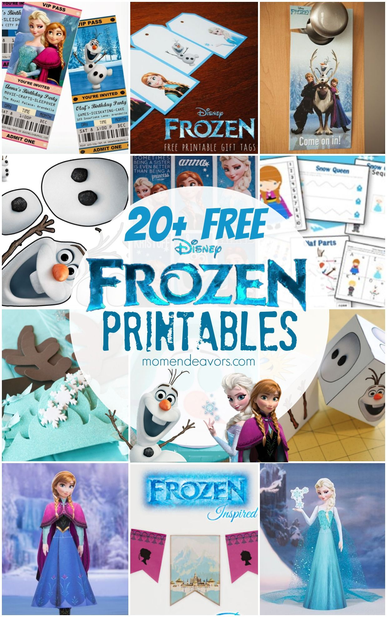 My Nieces Are Obsessed With Frozen ! We Already Had A #frozen Themed - Frozen Happy Birthday Banner Free Printable