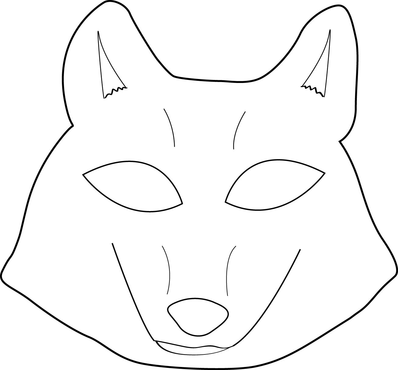 Mysterious Strangers | Peter &amp;amp; The Wolf | Pinterest | Wolf Mask - Free Printable Wolf Face Mask