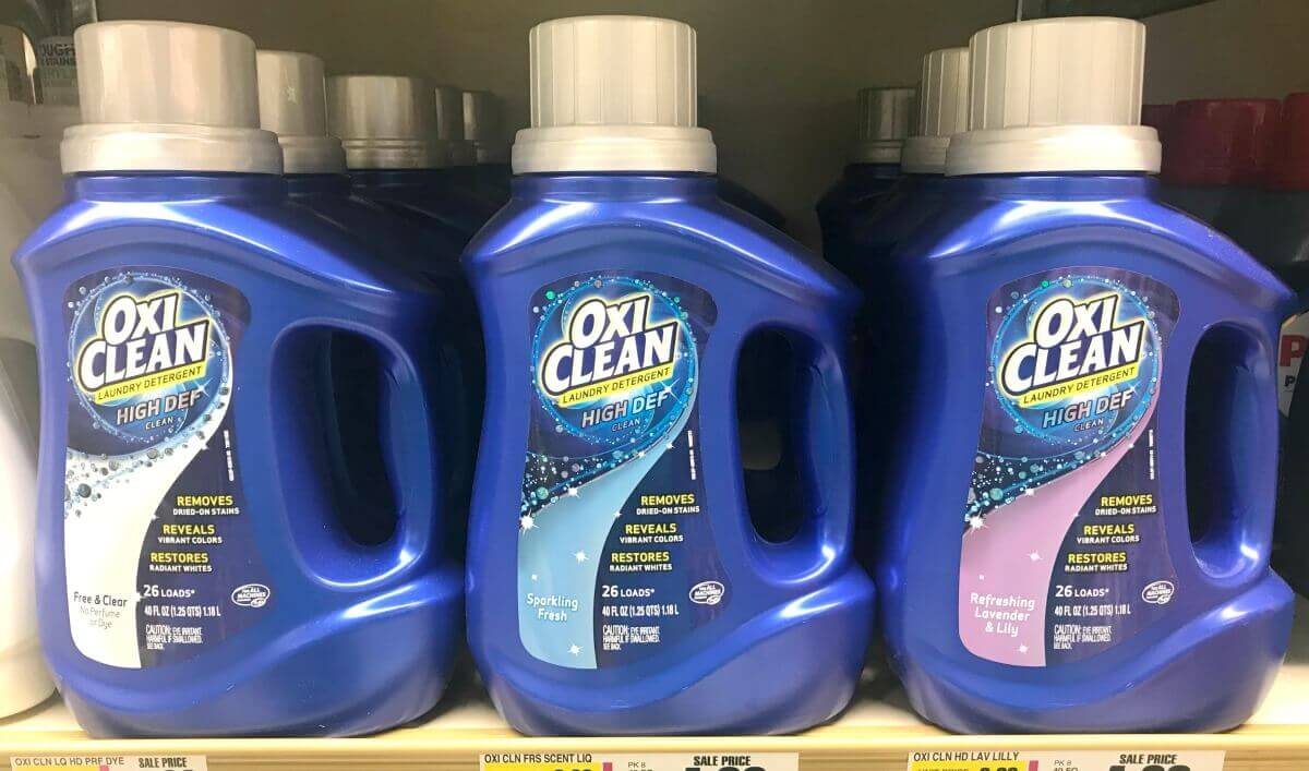 New $2/1 Oxiclean Laundry Detergent Coupon - $1 Money Maker At - Free All Detergent Printable Coupons