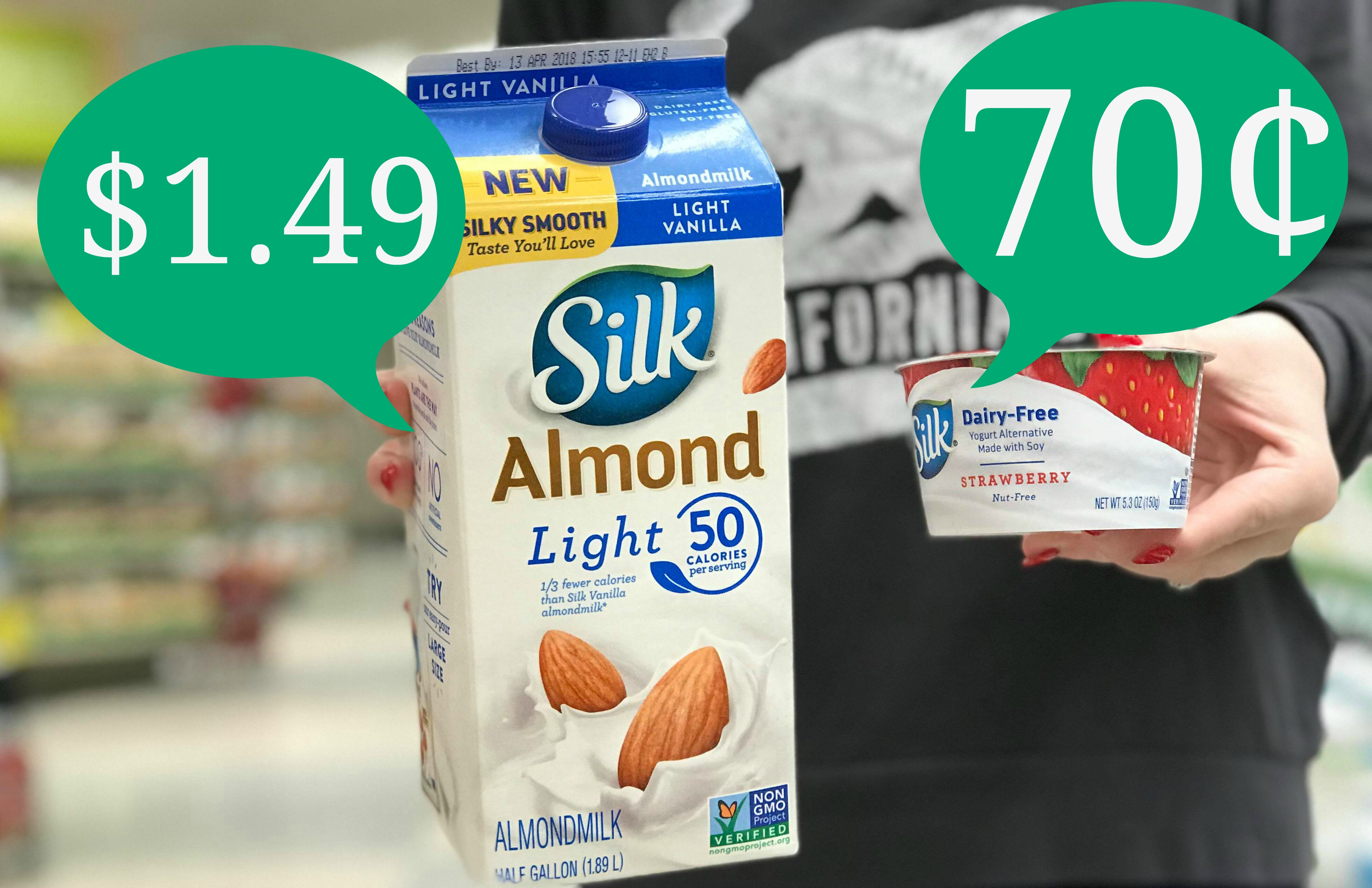 New Silk Coupons | Almondmilk As Low As $1.49 And Dairy-Free Yogurt - Free Printable Silk Soy Milk Coupons