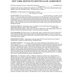New York Rent And Lease Template Free Templates In Pdf Word Excel To   Free Printable Lease Agreement Ny