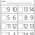 Number Order Kindergarten Free Printable Worksheets Numbers 1 20   Free Printable Tracing Numbers 1 20 Worksheets