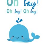 Oh Boy   Free Baby Shower & New Baby Card | Greetings Island   Free Printable Baby Shower Card