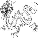 Online Coloring Pages Chinese, Coloring Page Chinese Dragon Dragons.   Free Printable Chinese Dragon Coloring Pages