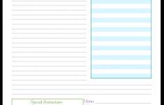 Organize Your Recipes With These Handy Recipe Page Printables - Free Printable Recipe Pages
