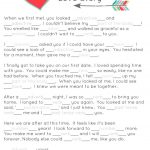 Our Mad Libs Love Story ~ Free Printable (And Laughs!)   Or So She   Free Printable Mad Libs