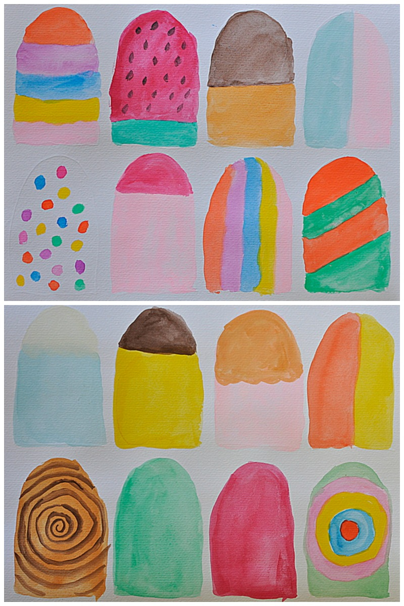 Paper Popsicles – For Imaginative Play – Be A Fun Mum - Free Printable Popsicle Template