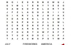 Patriotic Word Search Free Printable - Free Search A Word Printable