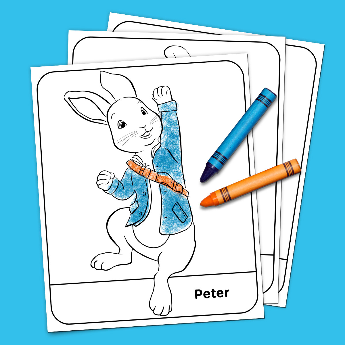 Peter Rabbit Coloring Pack | Nickelodeon Parents - Free Printable Peter Rabbit Coloring Pages