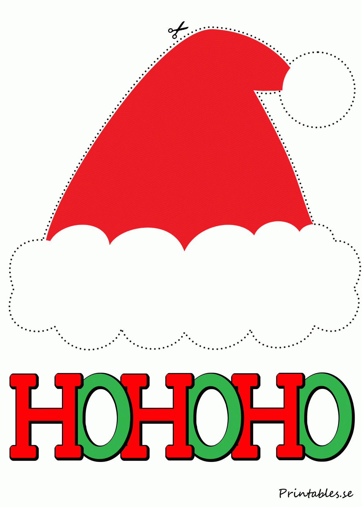 Free Printable Santa Hat Patterns - Free Printable